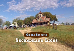 second making of special brings you on the Set with Secondhand Lions ...