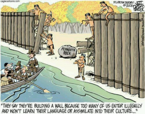 illegal immigration started in 1492!