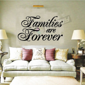 Families Are.. Family Wall Sayings Coverings Words Art Decor