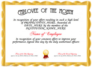 ... Certificate Templates, Employment Appreciation, Employee Appreciation