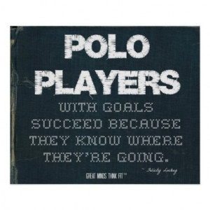 ... Players with Goals Succeed in Denim > Poster with motivational #quote