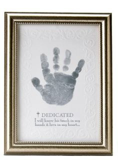 Christian Dedication Baby Gift - Lion and the Lamb Certificate