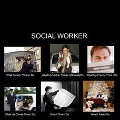 Social worker... Yep
