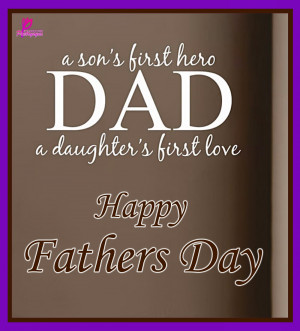 Son's First Hero DAD a Daughter's First Love Her Father Also...!!!