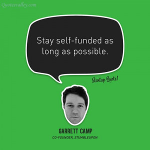 Stay Self Funded As Long As Possible