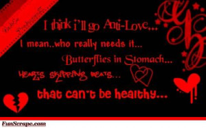 Funny Anti Love Quotes