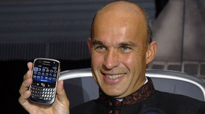 Jim Balsillie smirking