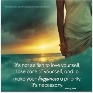 Take care of yourself first!