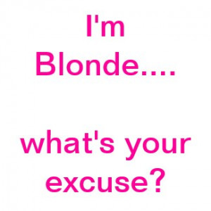 funny Blonde quotes-sayings-funny things
