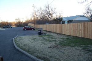 Wood Privacy Fencing
