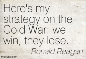 Reagan vs Obama, from “we win, they lose” to “shrink them to a ...