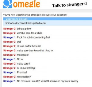 Pickers Justin Bieber Omegle