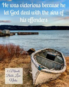 ... that God's plans are not thwarted by the evil offenses of others. More