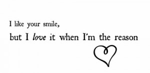 Go Back > Gallery For > I Love Your Smile Quotes