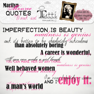 Marilyn Monroe quotes word art Funny Quotes And Phrases About Haters