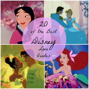 The Best Disney Love Quotes
