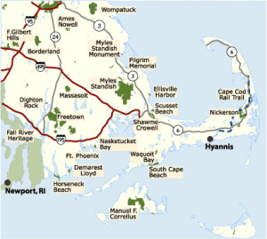 Cape Clipart Landform Below: map of cape cod and the