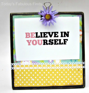Interchangeable Photo/Quote/Recipe Block