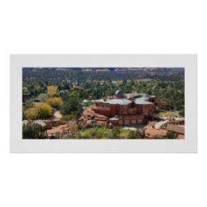 Sedona Observatory Panorama Poster