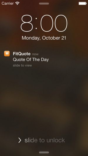 App Shopper: Daily Fitness Quotes - FitQuote (Healthcare & Fitness)