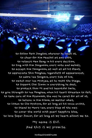 ... years for e l f and super super junior 6 years that everlasting