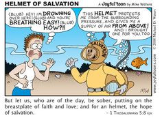 Helmet of Salvation - 1 Thessalonians 5:8 More