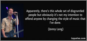 More Jonny Lang Quotes