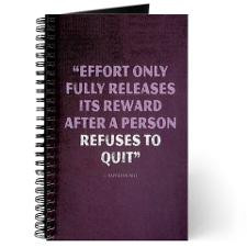 Effort - Motivational Quote Journal for