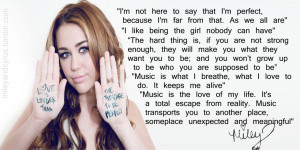 Miley Cyrus Tumblr Quotes Miley Cyrus Quotes 2013 Miley