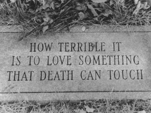 quotes #death #love #morbid #macabre #stone #masonary #dark