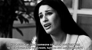 glee tv show cry hard so much turn on have you ever sad music the glee ...