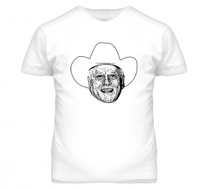 Larry Hagman JR Ewing Dallas TV Show T Shirt