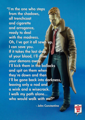 John Constantine action figure from the Mystics, Mages & Magicians ...