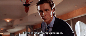 return video tapes