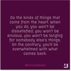 Morrie Schwartz Quotes