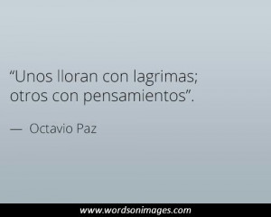 Octavio paz quotes