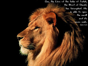 elders said to me, “Do not weep! See, the Lion of the tribe of Judah ...