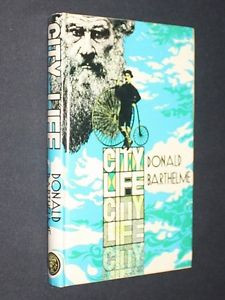 Donald Barthelme CITY LIFE 1971 1st Edition HC