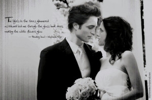 Edward and Bella Breaking Dawn - Wedding