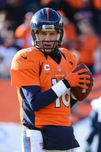 Broncos quarterback Peyton Manning says, 