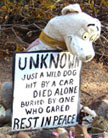 unique pet cemetery memorializes old friends for rvers traveling pets ...