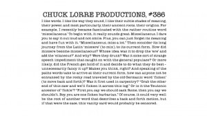 ... to fast forward to read these vanity cards. | Chuck Lorre Productions