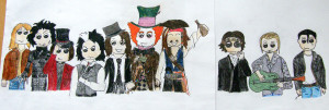 Johnny Depp Characters...