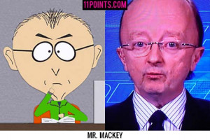 Mr. Mackey bears a tremendous resemblance to John Clayton, one member ...