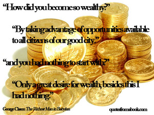 George Clason The Richest Man in Babylon: Wealth