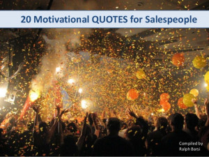 20 Motivational Quotes for Salespeople