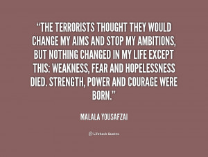 Malala Yousafzai Quotes