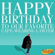 Happy Birthday Larry David! Source: #Seinfeld Facebook More