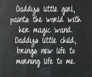 Daddy's little #girl #quote