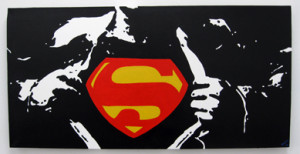 Superman Pop Art
